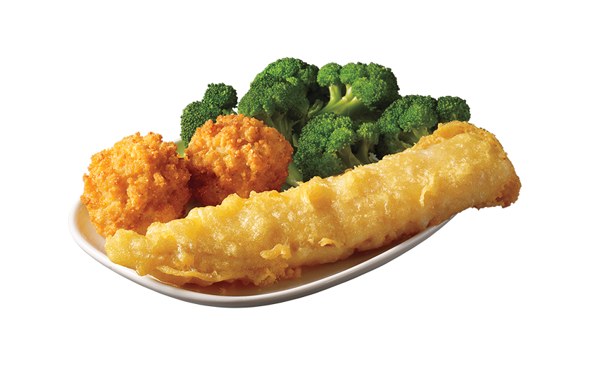 Kids batter dipped fish captain d s